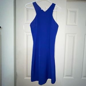 Bar‎ III Royal Blue Modern Cocktail Wedding Guest Women Dress Size Medium